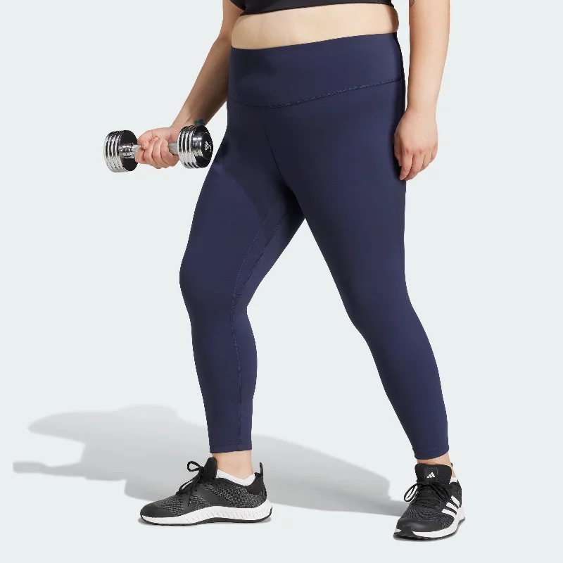Women's adidas All Me 7/8 Leggings (Plus Size) Fashionable Minimal Active Leggings
