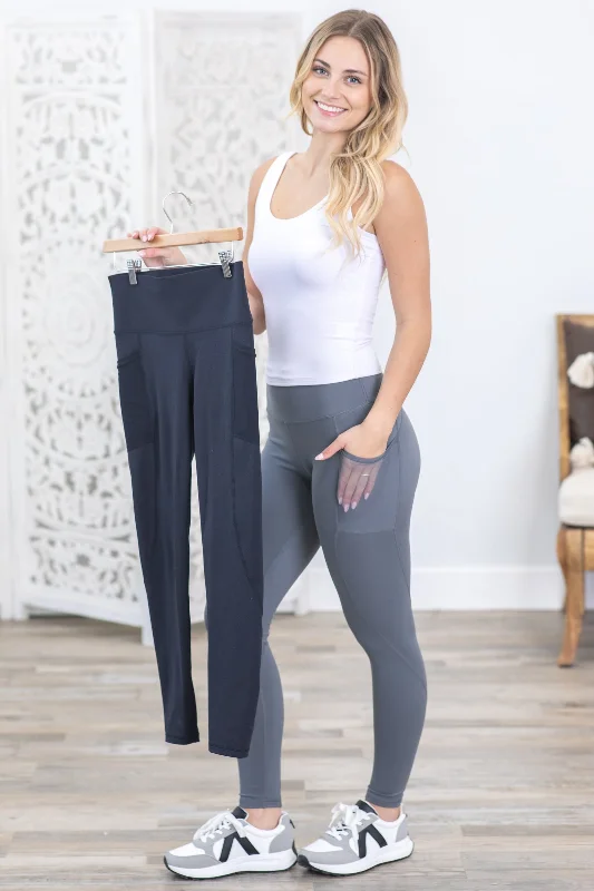 Contour Band Essential Leggings Trendy Flared Leggings