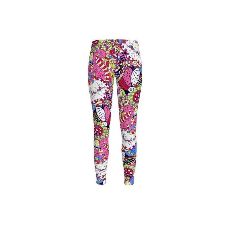 Sechia LYCRA® Mid-Rise Leggings Stylish Yoga Leggings