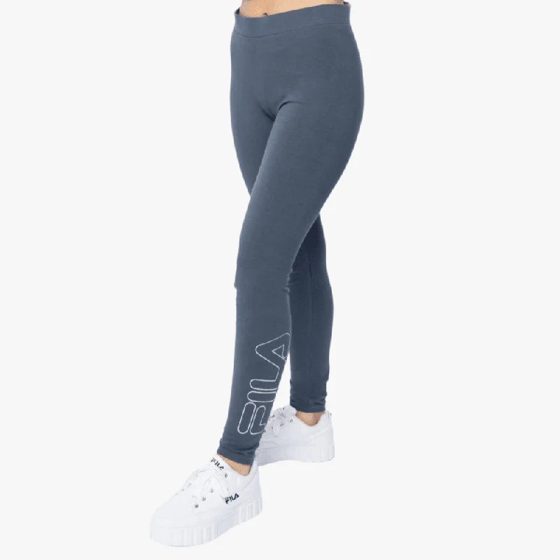 Fila Womens Lilo Leggings India Ink Trendy Patterned Leggings