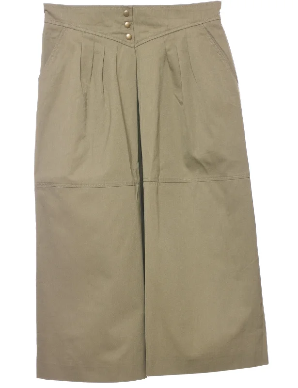 Flared Leg Trousers - W31 L18 Trousers Corduroy Warm