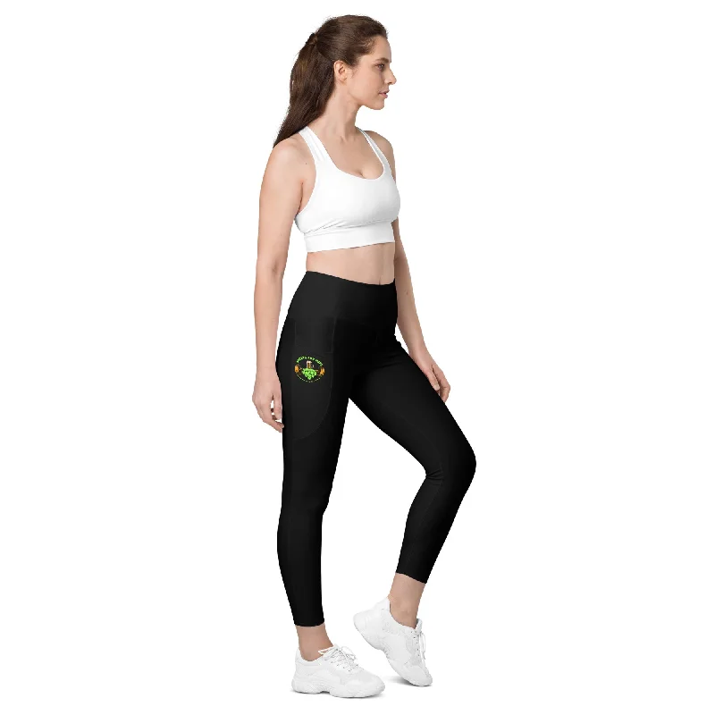 S&H Logo Leggings Fashionable Solid Color Tights