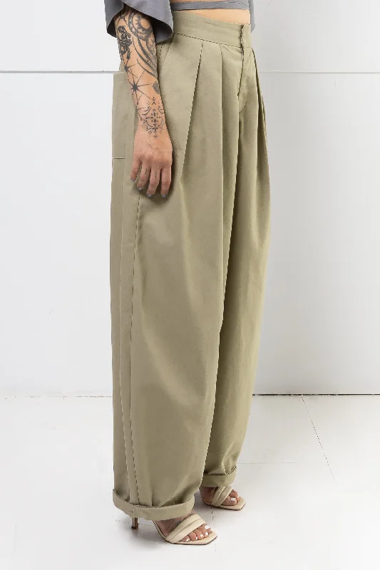LUCAS PLEATED TROUSER Trousers Bestseller Popular