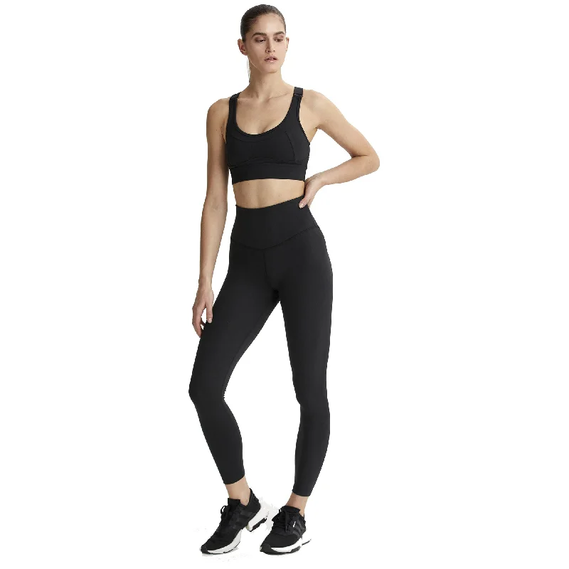 Varley Blackburn High Rise Womens Leggings Elegant Stretchy Faux Leather Leggings