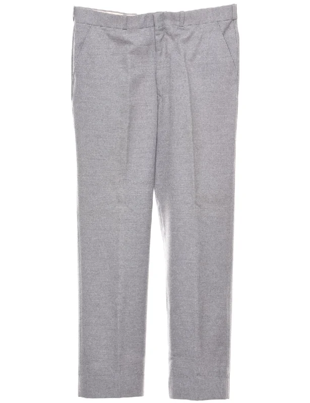 Light Grey Trousers - W33 L28 Trousers Running Lightweight
