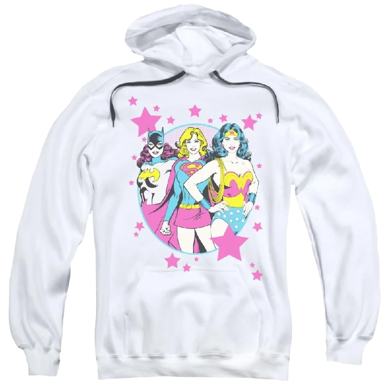DC Comics We Are Superior - Pullover Hoodie Ruffled Neck Pullover