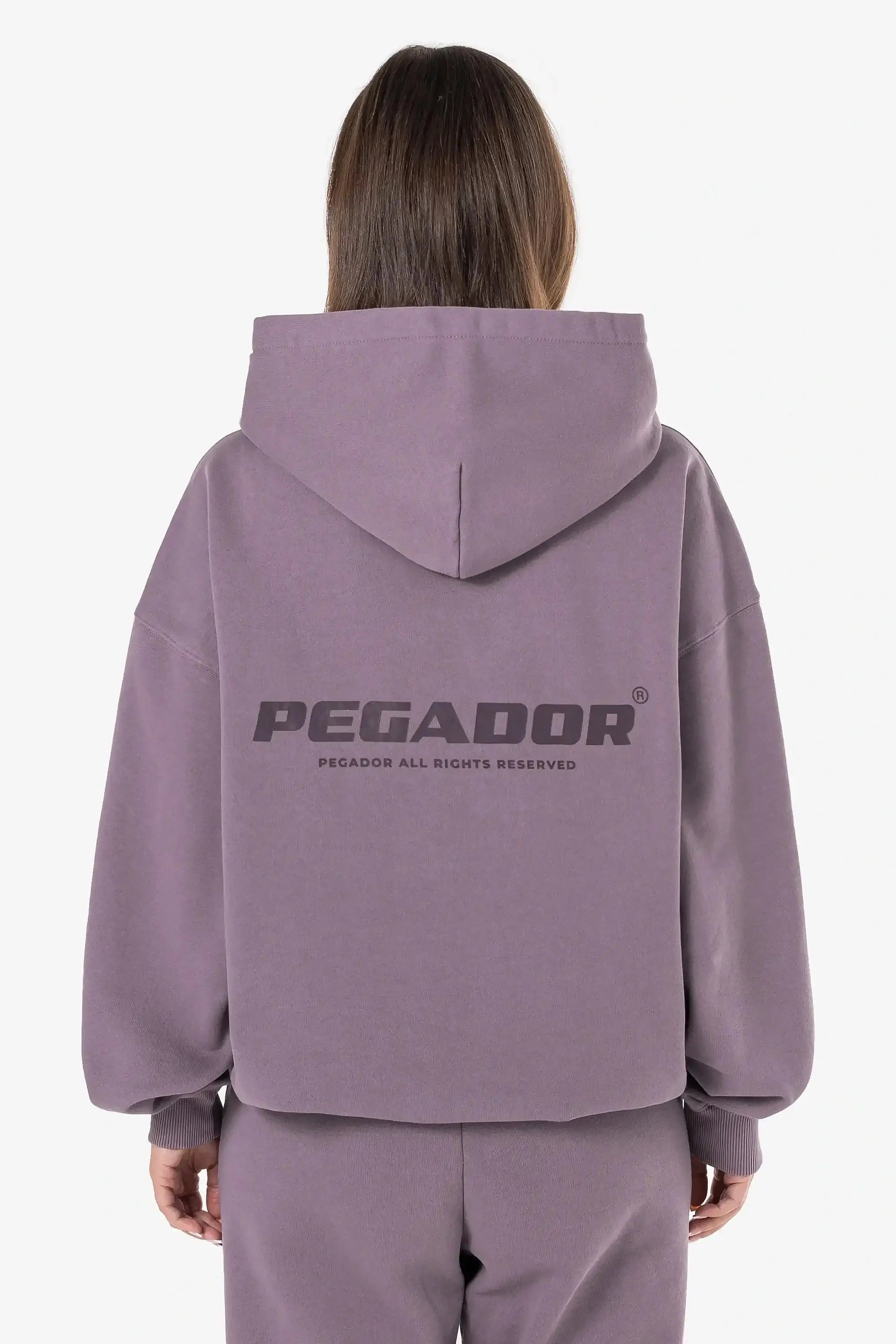 Atna Logo Oversized Hoodie Washed Dusty Grape Hoodie with Raglan Sleeves Sporty Comfortable Atna Logo Oversized Hoodie Washed Dusty Grape Hoodie with Raglan Sleeves Sporty Comfortable