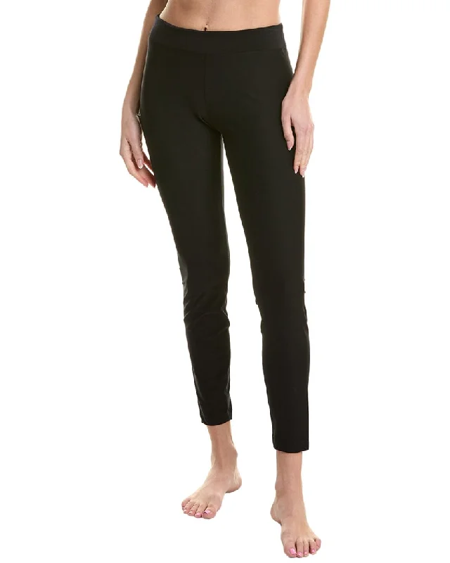 Natori Power Stretch Legging Trendy Color Block Leggings