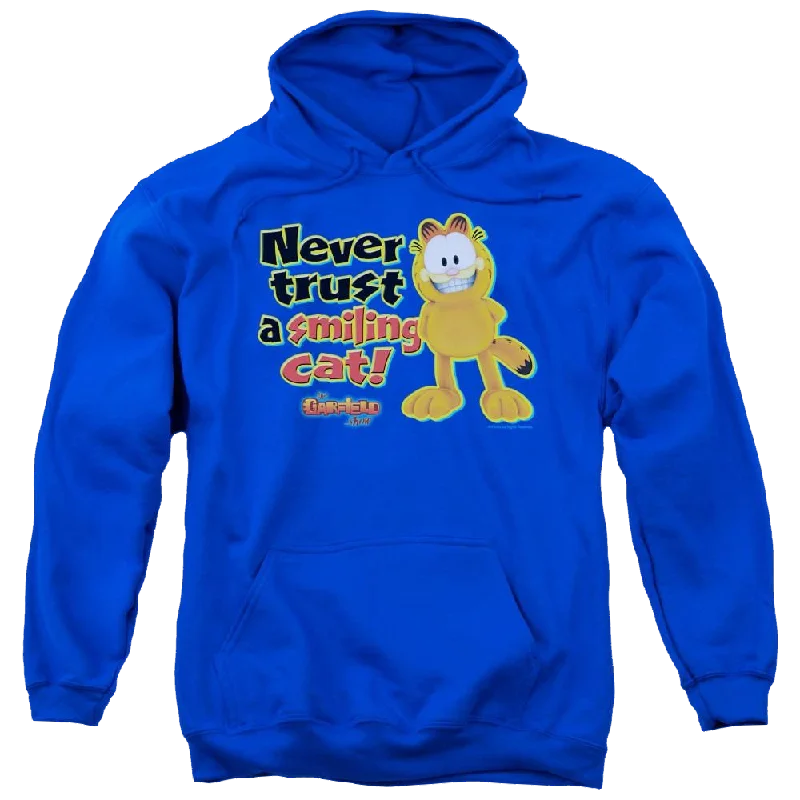 Garfield Smiling - Pullover Hoodie Cashmere Luxurious Pullover
