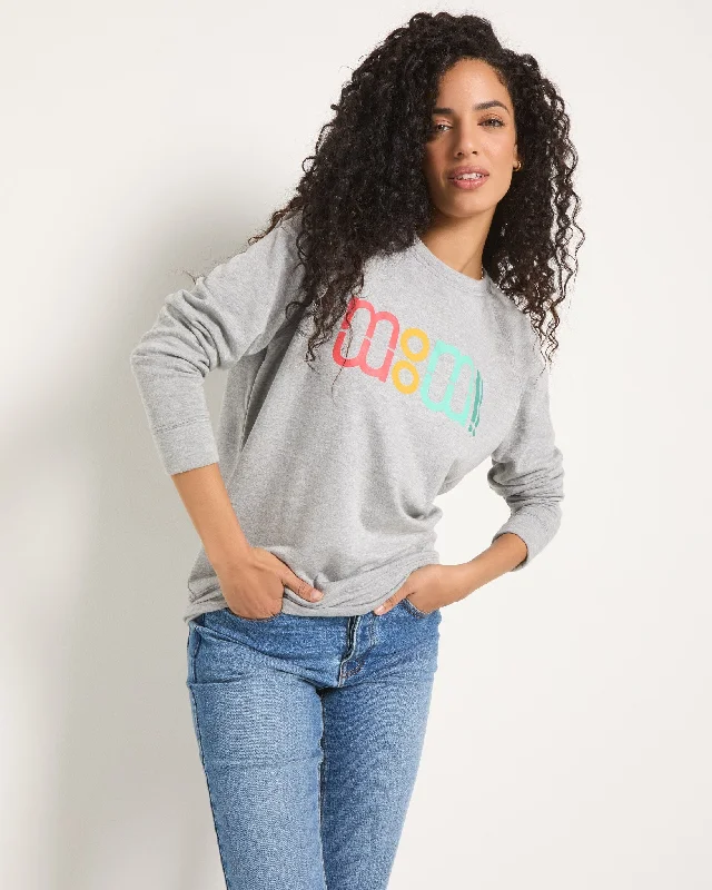 Graphic Sweatshirt Hoodie with Hem Frayed Vintage Worn