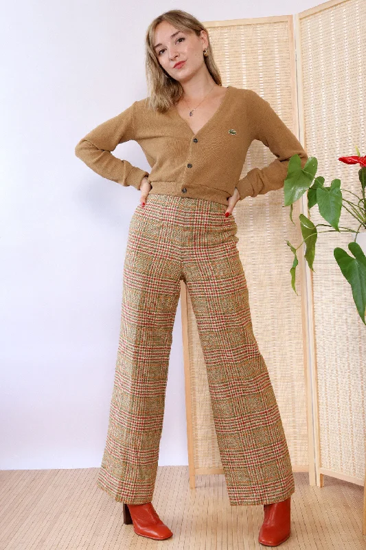 Pendleton Harvest Plaid Trousers S/M Trousers Plaid Checkered