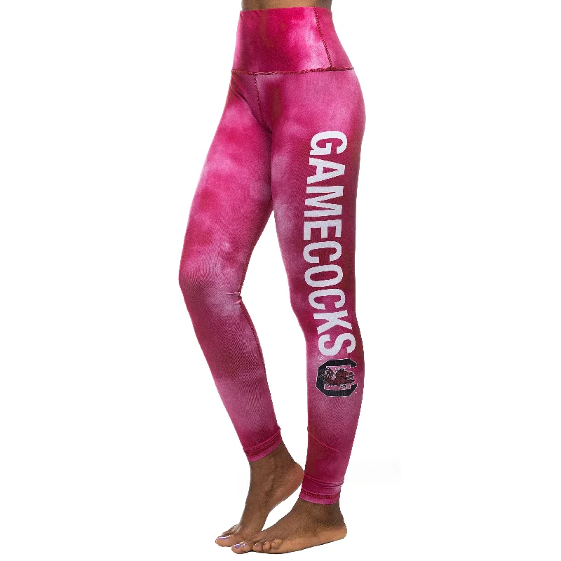 ZZ Gamecocks Legging Trendy Colorblock Print Leggings