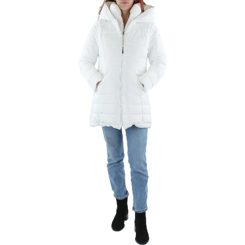 Laundry by Shelli Segal Quilted Mid-Length Puffer Coat with Bib Lining Houndstooth Coat Plaid Coat Tartan Coat Laundry by Shelli Segal Quilted Mid-Length Puffer Coat with Bib Lining Houndstooth Coat Plaid Coat Tartan Coat