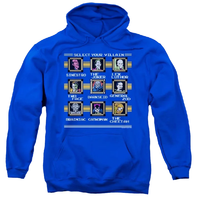 DC Comics Stage Select - Pullover Hoodie Box Sleeve Comfort