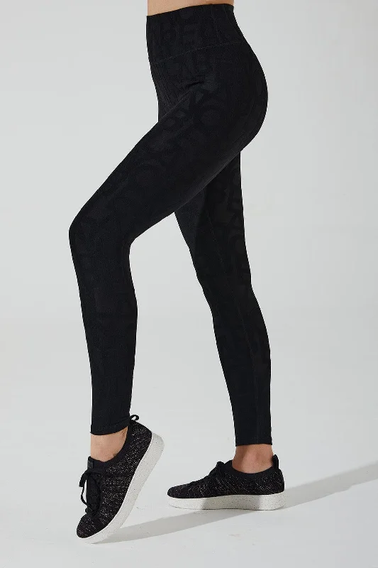 Classic Déese Fleur Legging 3D - Carbon Elegant Animal Print Leggings