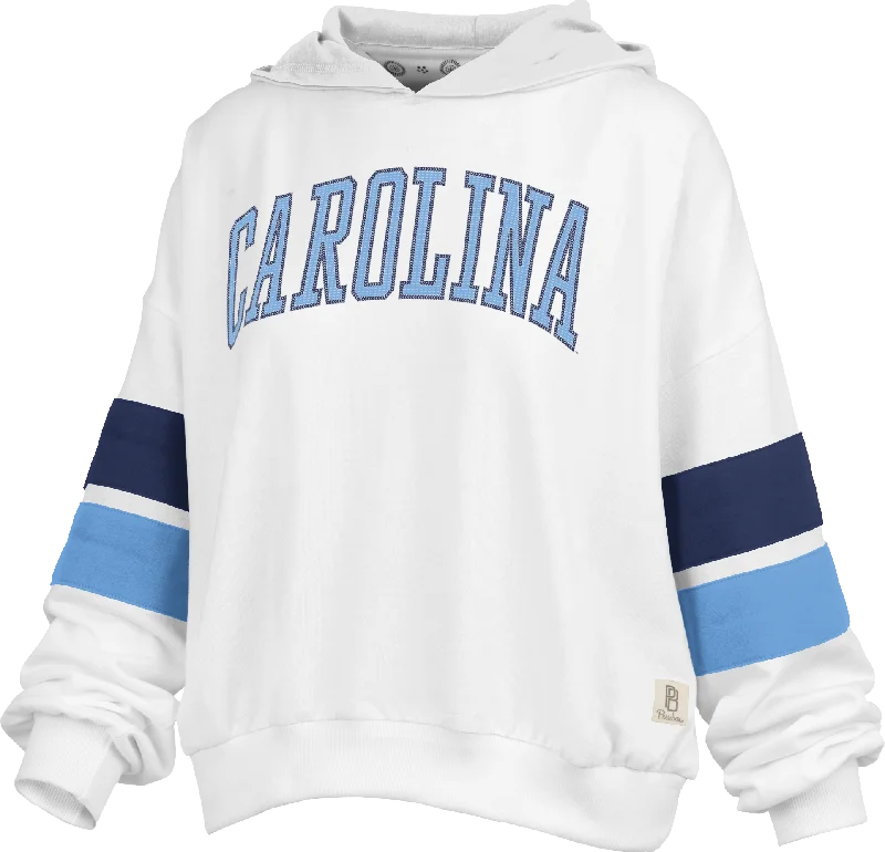 North Carolina "Kelly" - French Terry Hoodie Hoodie with Exposed Zipper Edgy Industrial North Carolina "Kelly" - French Terry Hoodie Hoodie with Exposed Zipper Edgy Industrial