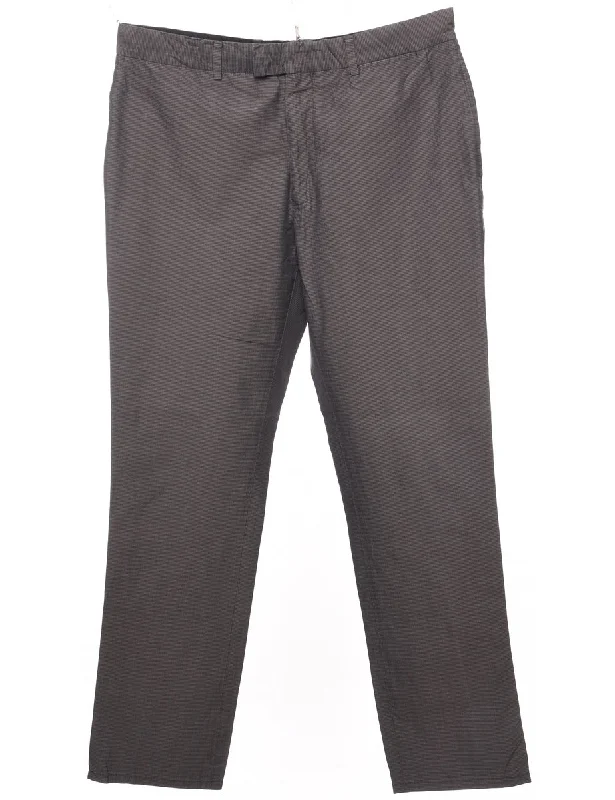 DKNY Classic Straight-Fit Trousers - W33 L30 Trousers cozy soft