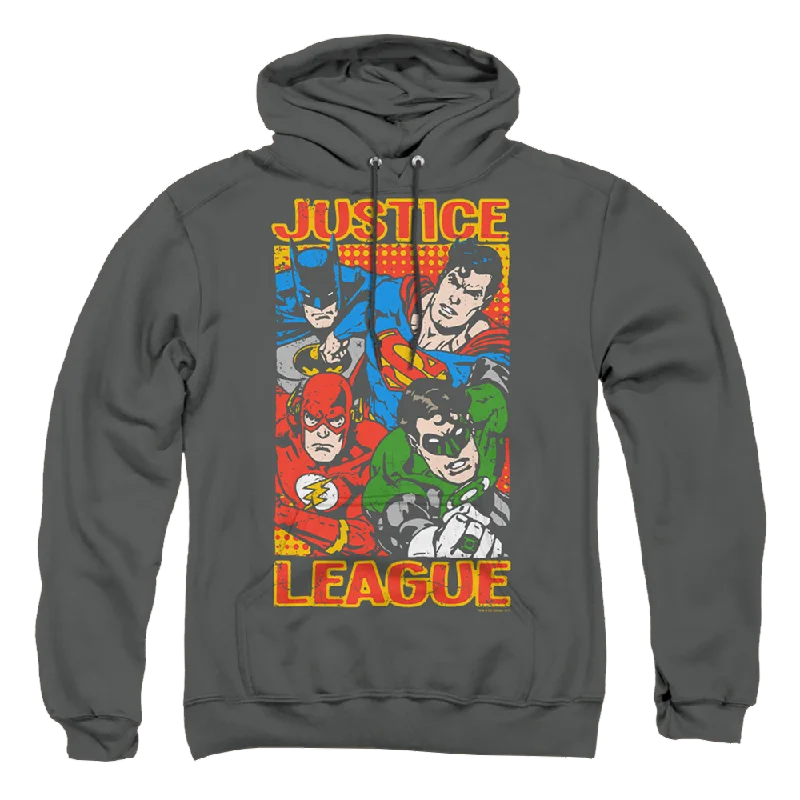 Justice League Hero Mashup Pullover Hoodie Long Sleeve Pullover