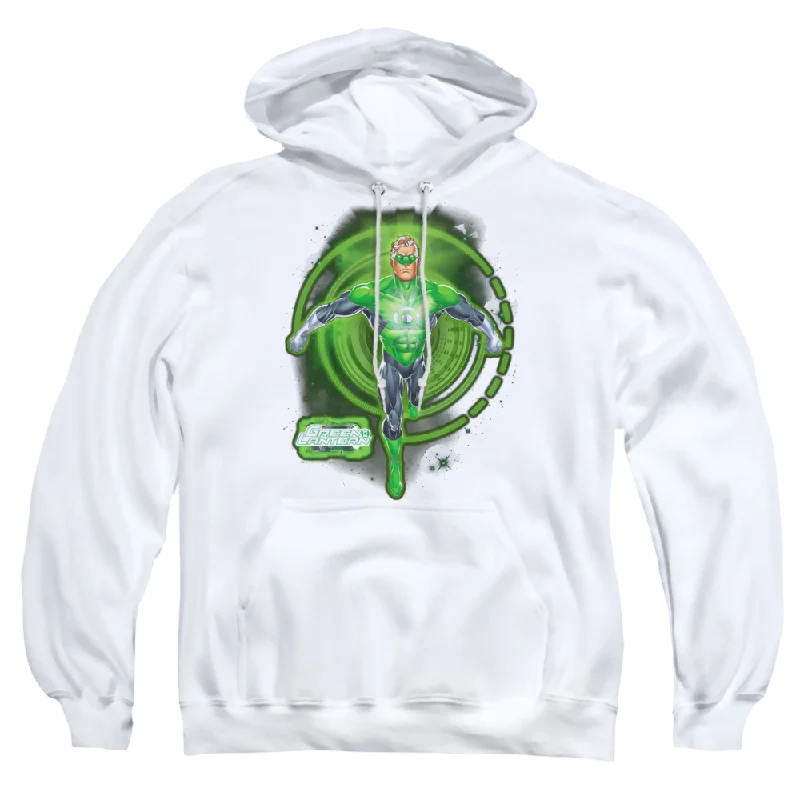 Green Lantern Inked - Pullover Hoodie dolman Sleeve Top
