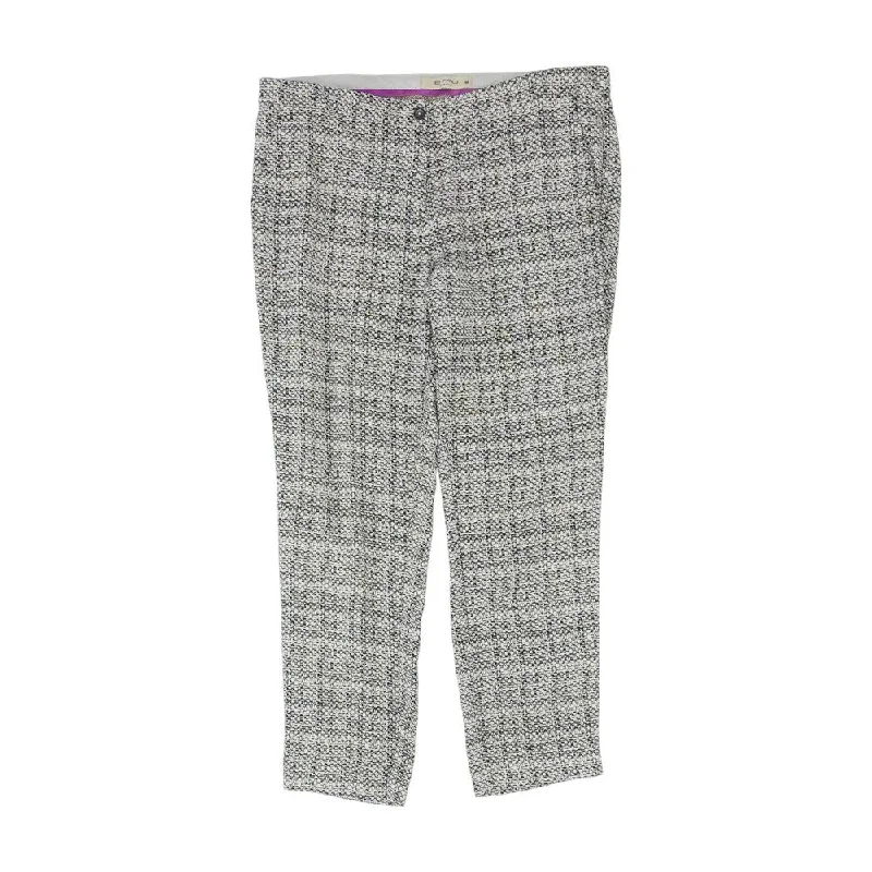 Black & Ivory Trousers Trousers Elastic Waist Soft