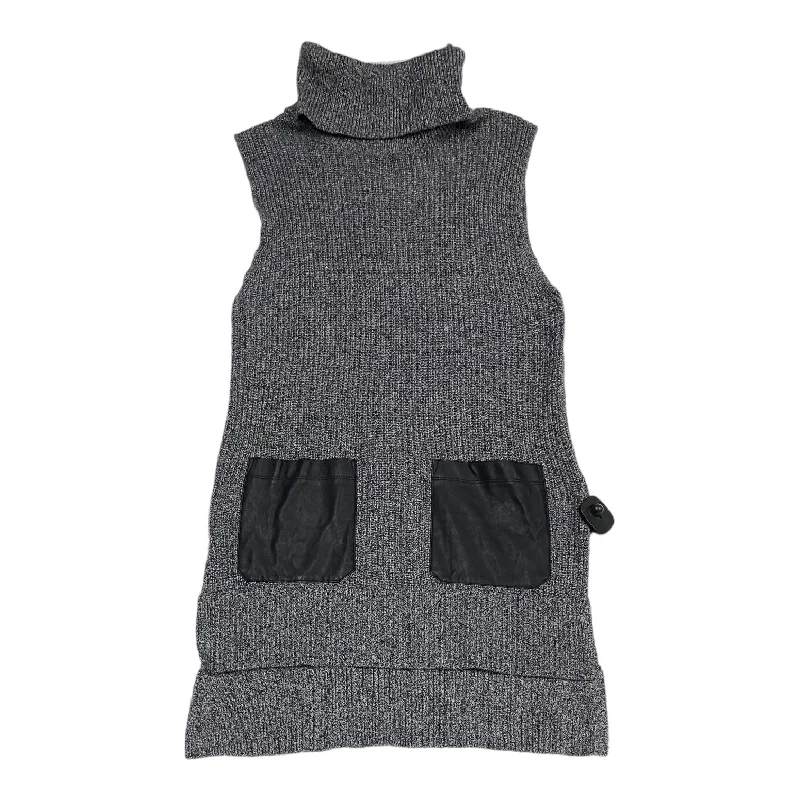 Dress Casual Midi By Banana Republic In Black & Grey, Size: M Stylish High-Waisted Midi Dress Dress Casual Midi By Banana Republic In Black & Grey, Size: M Stylish High-Waisted Midi Dress