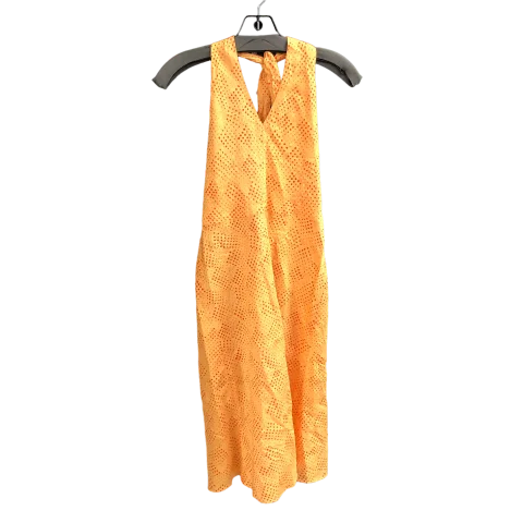 Dress Casual Midi By Cmc In Yellow, Size: 6 Fashionable A-Line Midi Dress