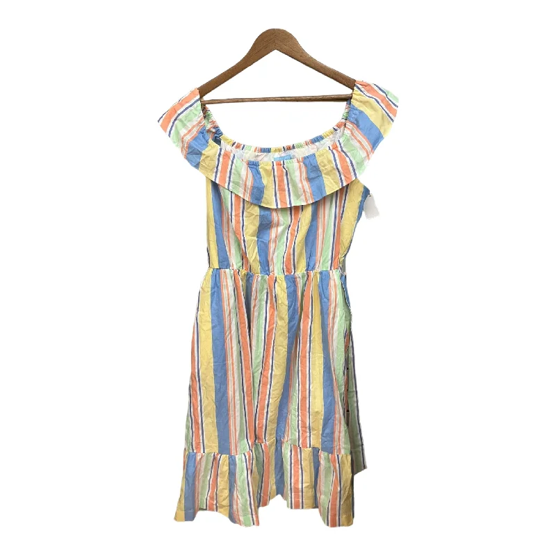 Dress Casual Midi By Draper James In Striped Pattern, Size: Xl Cozy Wide Strap Midi Dress Dress Casual Midi By Draper James In Striped Pattern, Size: Xl Cozy Wide Strap Midi Dress