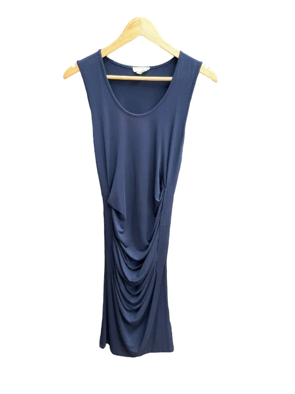 Dress Casual Midi By Ingrid & Isabel In Navy, Size: S Cozy Ribbed Knit Midi Dress