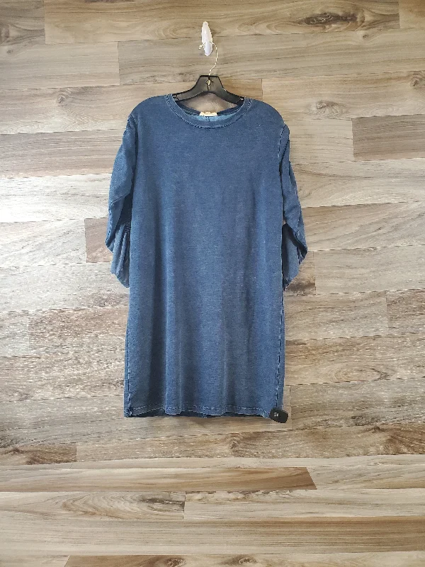 Dress Casual Midi By Jane And Delancey In Blue, Size: M Comfortable Casual Midi Dress Dress Casual Midi By Jane And Delancey In Blue, Size: M Comfortable Casual Midi Dress