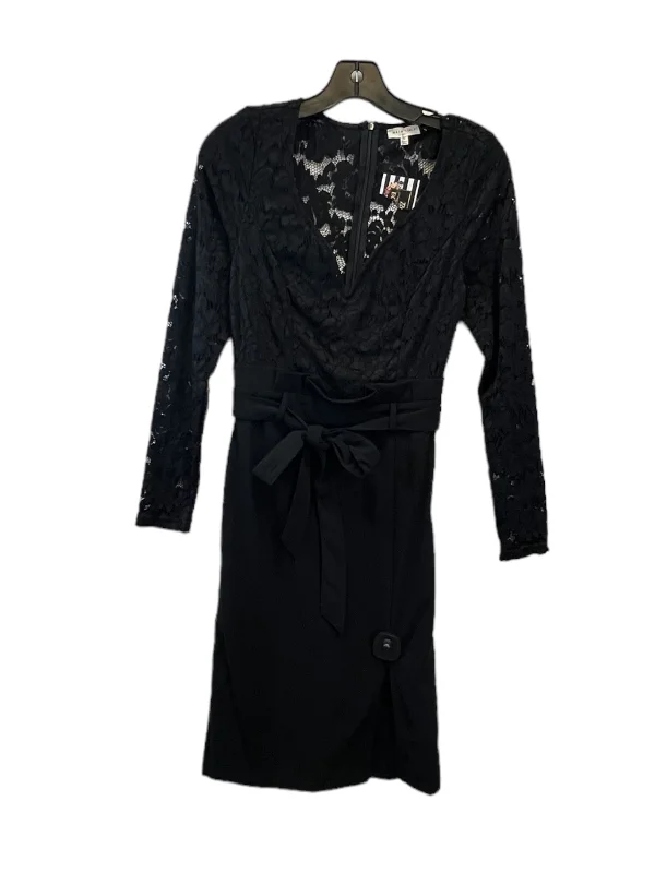 Dress Casual Midi By Main Strip In Black, Size: M Comfortable Fit-and-Flare Midi Dress Dress Casual Midi By Main Strip In Black, Size: M Comfortable Fit-and-Flare Midi Dress