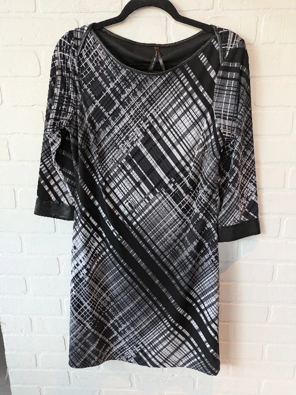 Dress Casual Midi By Marc New York In Black & White, Size: S Trendy Smocked Waist Midi Dress Dress Casual Midi By Marc New York In Black & White, Size: S Trendy Smocked Waist Midi Dress