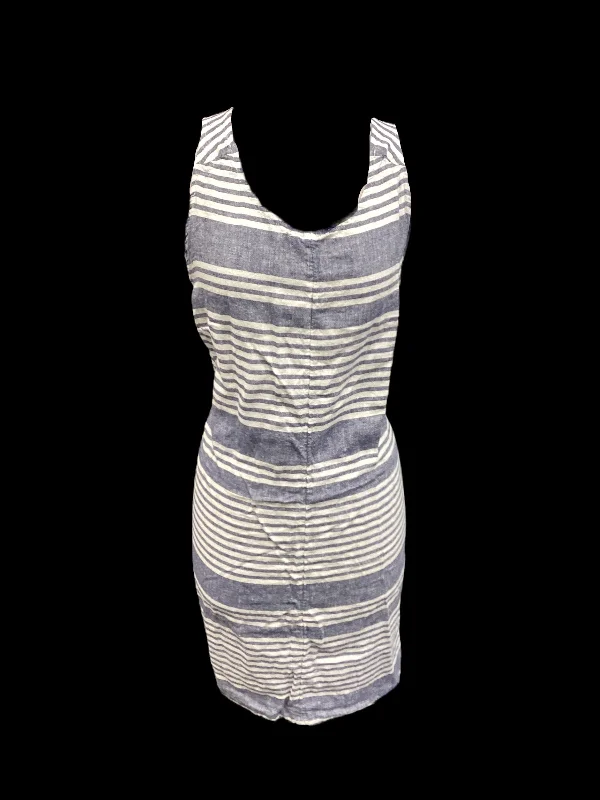 Dress Casual Midi By Old Navy In Striped Pattern, Size: Xl Fashionable Fitted Midi Dress Dress Casual Midi By Old Navy In Striped Pattern, Size: Xl Fashionable Fitted Midi Dress