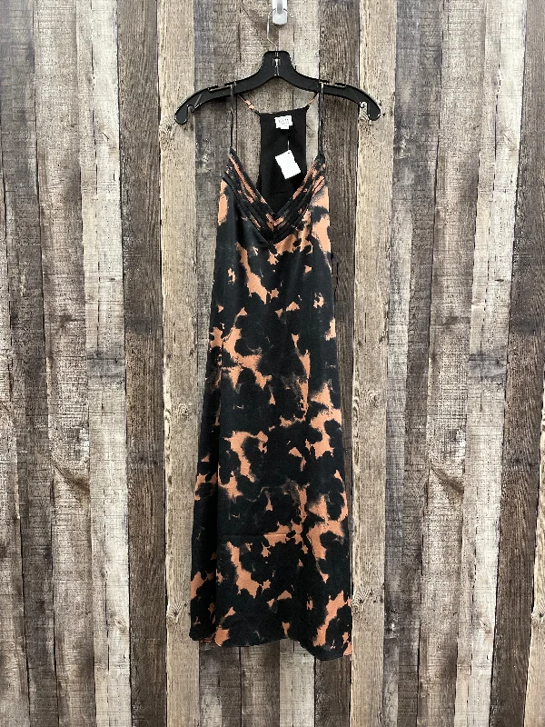 Dress Casual Midi By Peyton Jensen In Tie Dye Print, Size: L Trendy Flared Sleeve Midi Dress Dress Casual Midi By Peyton Jensen In Tie Dye Print, Size: L Trendy Flared Sleeve Midi Dress