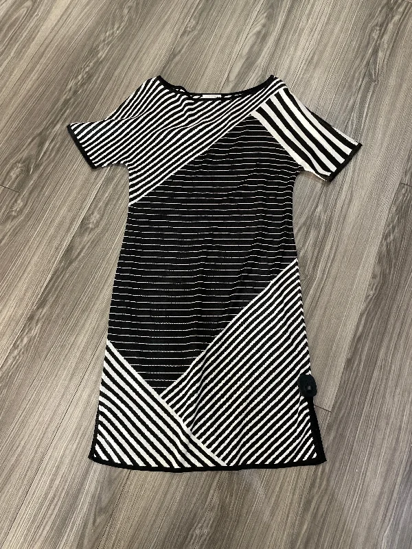 Dress Casual Midi By St John Collection In Black & White, Size: S Trendy Bodycon Midi Dress Dress Casual Midi By St John Collection In Black & White, Size: S Trendy Bodycon Midi Dress