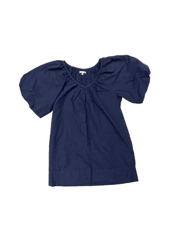 Dress Casual Midi By Sundry In Navy, Size: S Elegant Pleated Sleeve Midi Dress