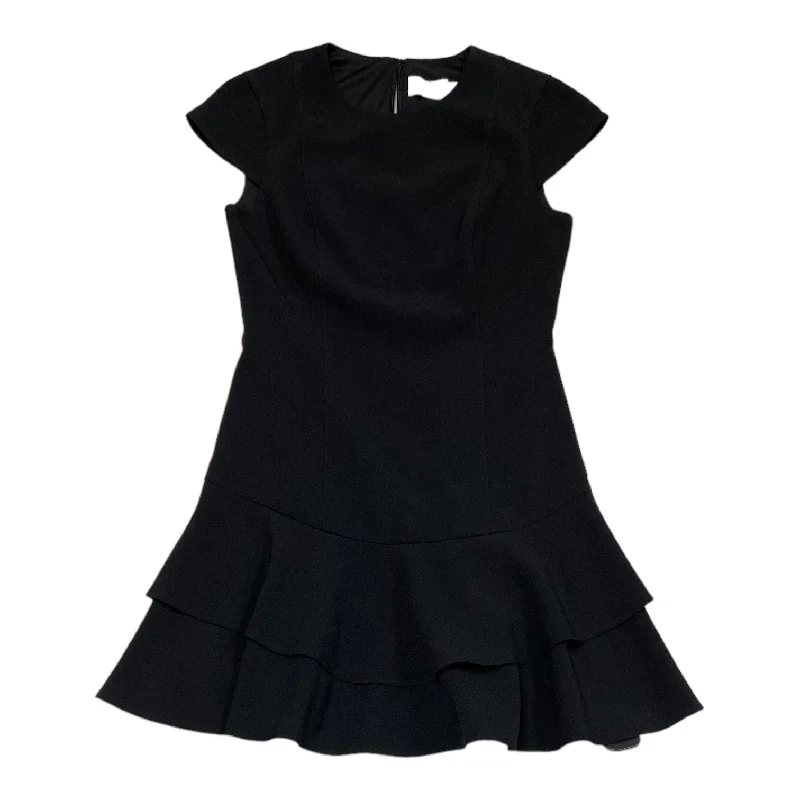 Dress Party Midi By Eliza J In Black, Size: 6petite Fashionable One-Shoulder Midi Dress Dress Party Midi By Eliza J In Black, Size: 6petite Fashionable One-Shoulder Midi Dress