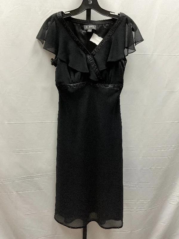 Dress Party Midi By Liz Claiborne In Black, Size: S Fashionable High-Neck Midi Dress Dress Party Midi By Liz Claiborne In Black, Size: S Fashionable High-Neck Midi Dress