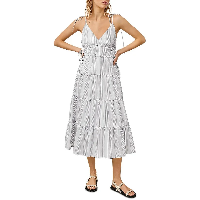 Rails Womens V-Neck Midi Sundress Elegant V-Neck Midi Dress