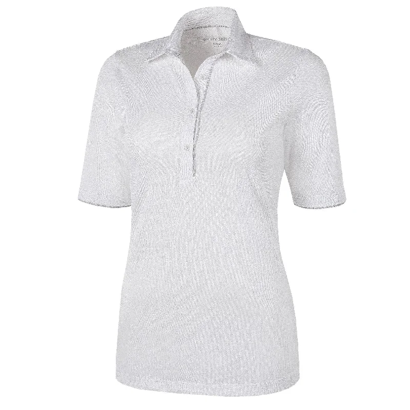 Marissa - Breathable short sleeve golf shirt-- Cashmere Blend Cotton Blend Poly Blend Marissa - Breathable short sleeve golf shirt-- Cashmere Blend Cotton Blend Poly Blend