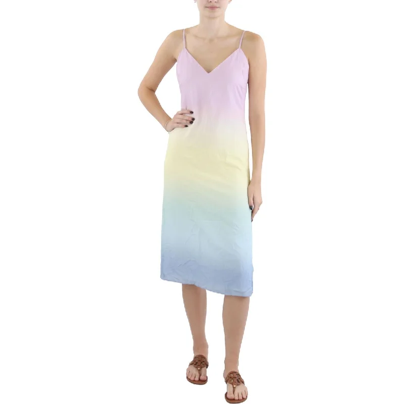 BB Dakota by Steve Madden Womens Ombre Midi Slip Dress Comfortable Casual Midi Dress BB Dakota by Steve Madden Womens Ombre Midi Slip Dress Comfortable Casual Midi Dress